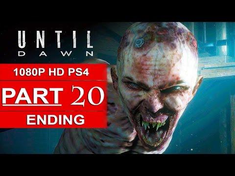 Until Dawn ENDING Gameplay Walkthrough Part 20 [1080p HD] - No Commentary