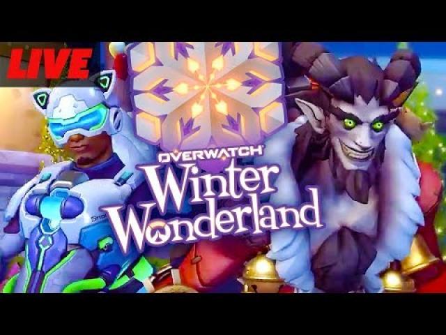 Overwatch Winter Wonderland Event Live!