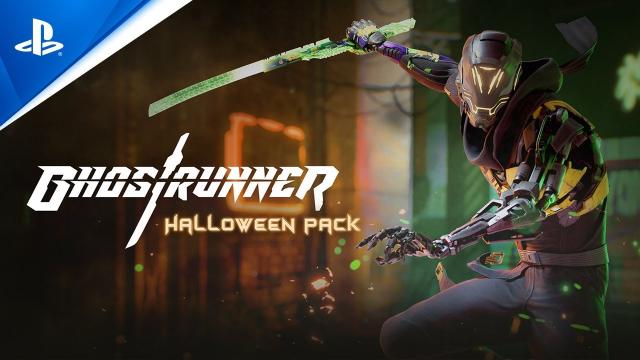 Ghostrunner - Halloween Pack Trailer | PS5, PS4