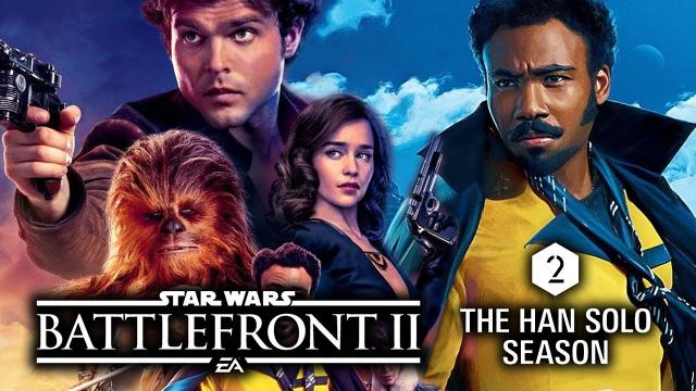 SEASON 2 DLC OFFICIALLY REVEALED as HAN SOLO! Star Wars Battlefront 2 News and Updates!