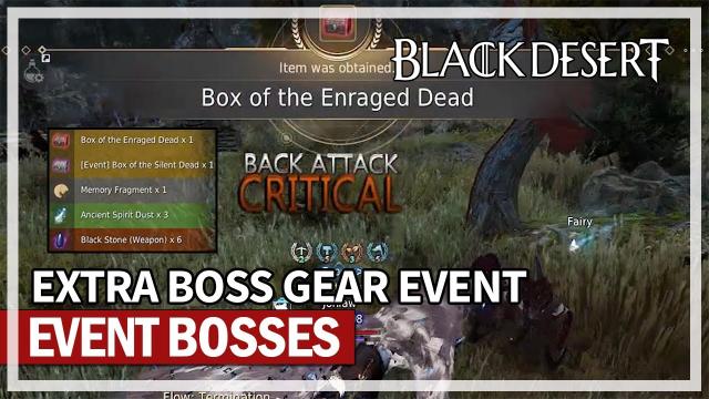 Get Extra Distortion Earrings and Boss Gear Event Rifts | Black Desert
