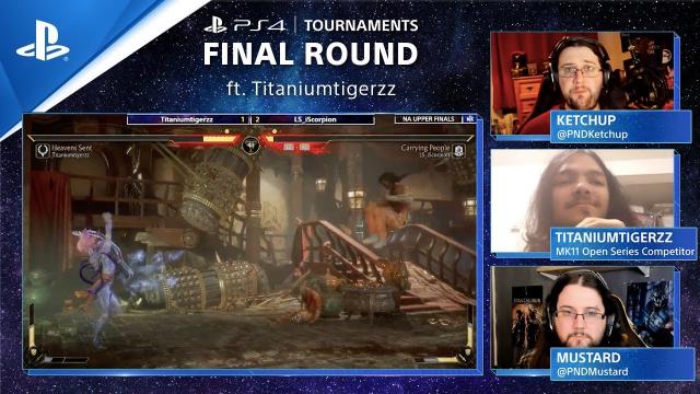 Mortal Kombat 11 Ultimate - TitaniumTigerzz on beating Biohazard, iScorpion and Unjust | PS CC