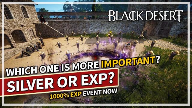 Grinding for Silver or EXP - Which one should you do? | Black Desert