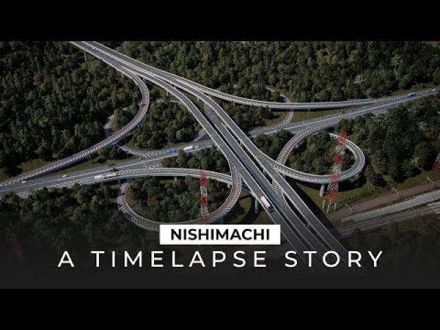 Nishimachi: A Timelapse Story - Cities Skylines