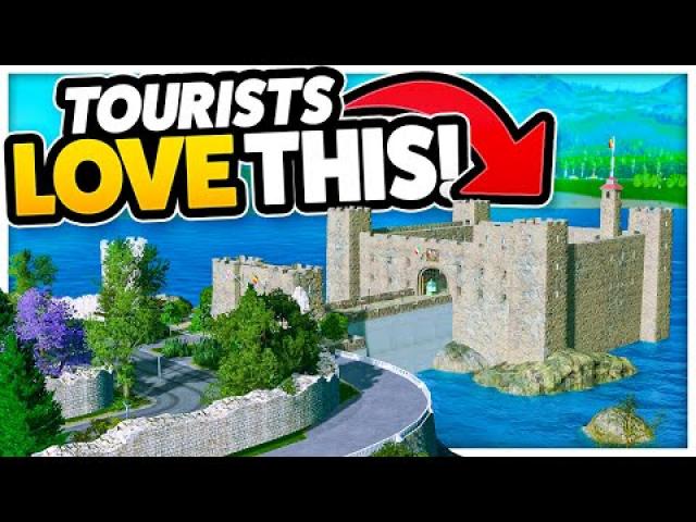 Tourists will LOVE this MEDIEVAL FORT — Cities: Skylines - Plazas & Promenades (#6)