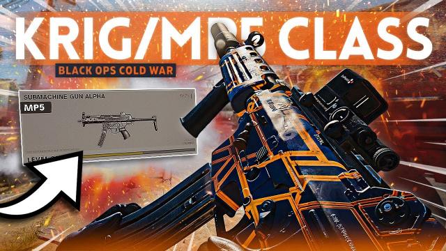 This KRIG + MP5 Class Setup in COLD WAR is PERFECT to Rank Up FAST!