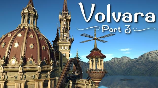 Planet Coaster - Volvara (Part 3) - Giant Classical Dome