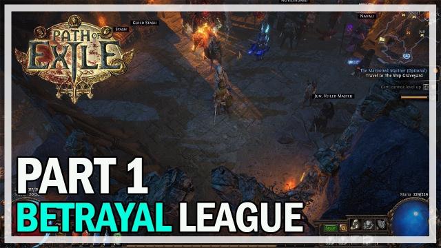 Path of Exile - Betrayal League Let's Play Part 1 - Templar