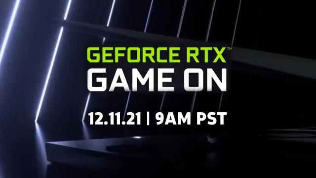 GeForce RTX Game On CES 2021 Event