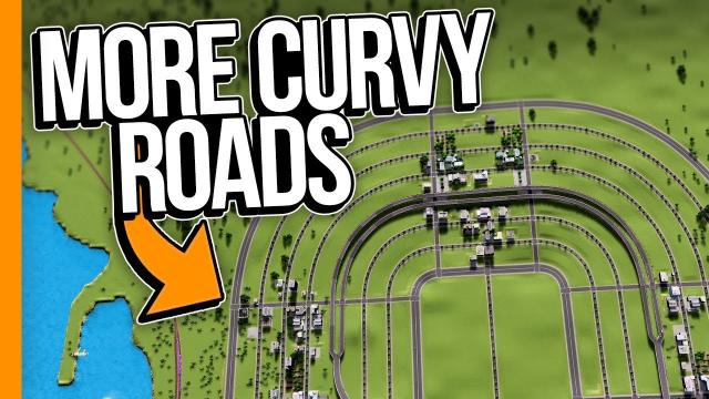 MORE CURVY ROADS! // Cities: Skylines Campus - Part 9