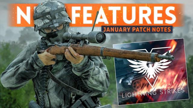 LIGHTNING STRIKES PATCH NOTES! - Battlefield 5 January Update (New Features, Changes & Fixes)