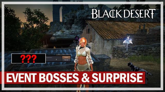 Event Bosses & Surprise Market Purchase | Black Desert