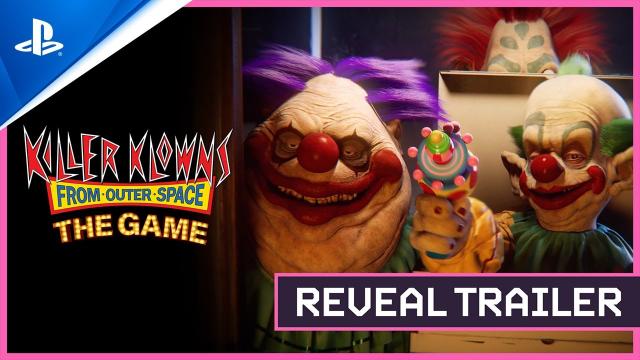 Killer Klowns from Outer Space: The Game – Official Reveal Trailer | PS5 & PS4 Games