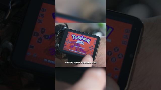 Playing Nintendo games on your WATCH!?