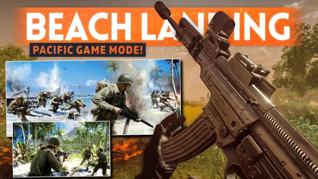 PACIFIC THEATRE Beach Landing Game Mode ???????? Battlefield 5