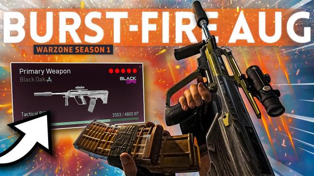 This UPDATED Burst-Fire AUG Class Setup DOMINATES Lobbies in Warzone!