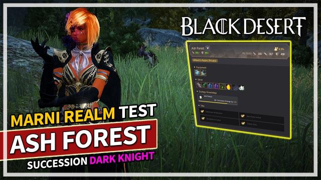 ????Ash Forest Marni Realm Grind - Is it worth? | Black Desert