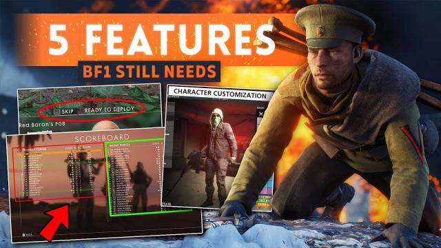 ► 5 FEATURES BATTLEFIELD 1 STILL NEEDS! - Community Suggestions (Team Balancer, Test Range & MORE!)