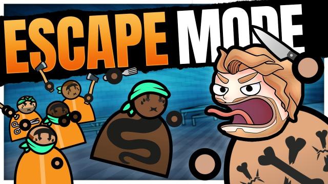 Escaping from MY OWN Prison! — Prison Architect: Gangs (#20)