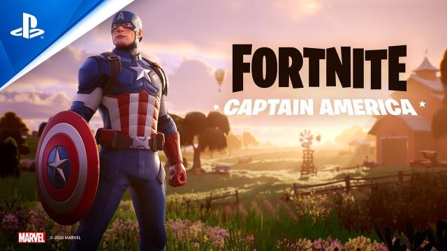 Fortnite - Captain America Outfit | PS4