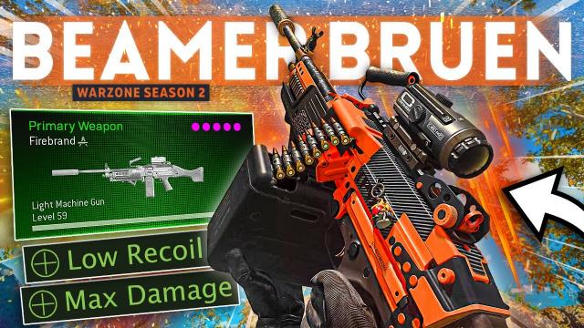 This LOW RECOIL Bruen Class Setup in Warzone still MELTS people!