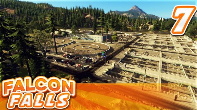 Cities Skylines - Falcon Falls | Part 7 - Sewage Treatment Plant