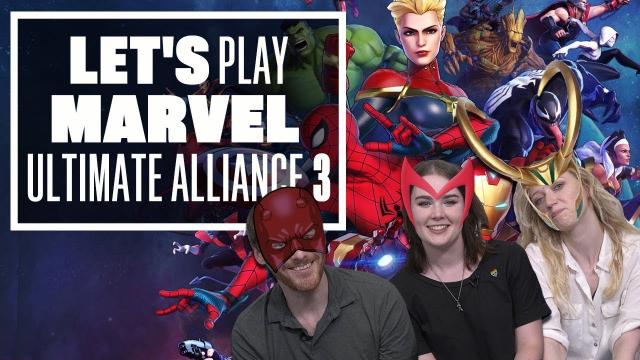 Let's Play Marvel Ultimate Alliance 3: SPIDER-MAN'S HERE!?