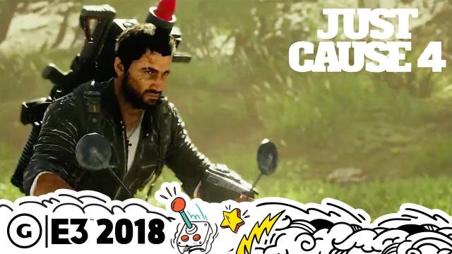 Just Cause 4's Tornadoes are Destructive and Imposing | E3 2018