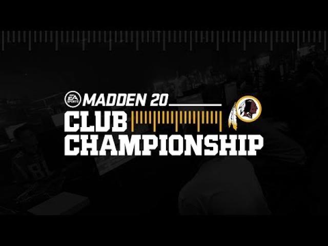 Madden 20 Washington Redskins Club Championship