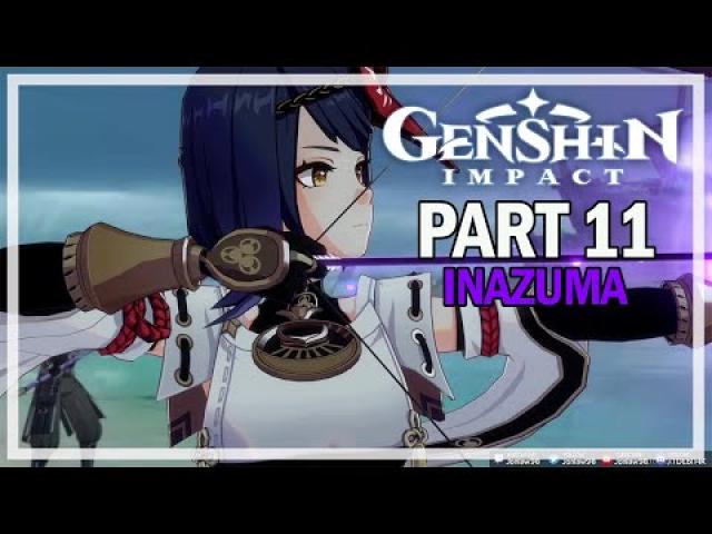 Genshin Impact - Inazuma Let's Play Part 11 - Sangonomiya Kokomi
