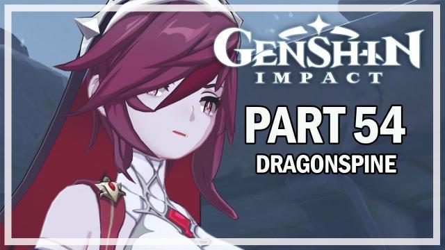 GENSHIN IMPACT - Dragonspine Let's Play Part 54 - Albedo Experiments