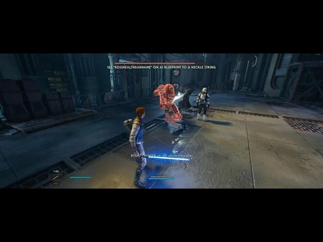 STAR WARS Jedi  Survivor - Debug Mode Demonstration