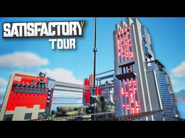 My 500 HOUR Satisfactory Update 6 Factory Tour!