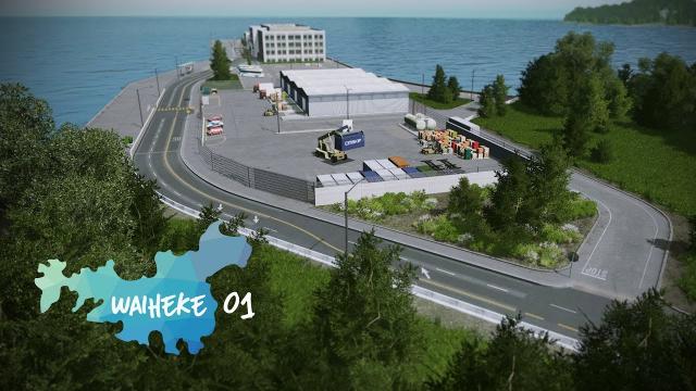 Cities: Skylines | Waiheke - 1 -  Harbor [Showcase]