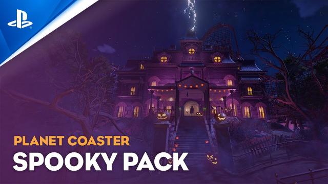 Planet Coaster: Console Edition - Spooky Pack DLC Launch Trailer | PS5, PS4