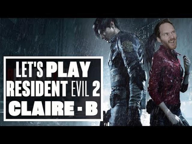 Let's Play Resident Evil 2 Claire B campaign - LIVE RESI 2 REMAKE GAMEPLAY