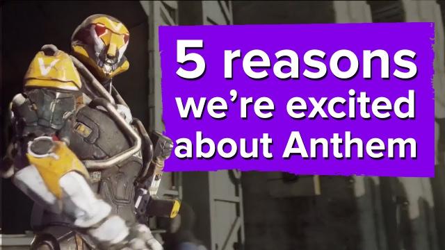5 reasons we're excited about Anthem, the next game from Bioware