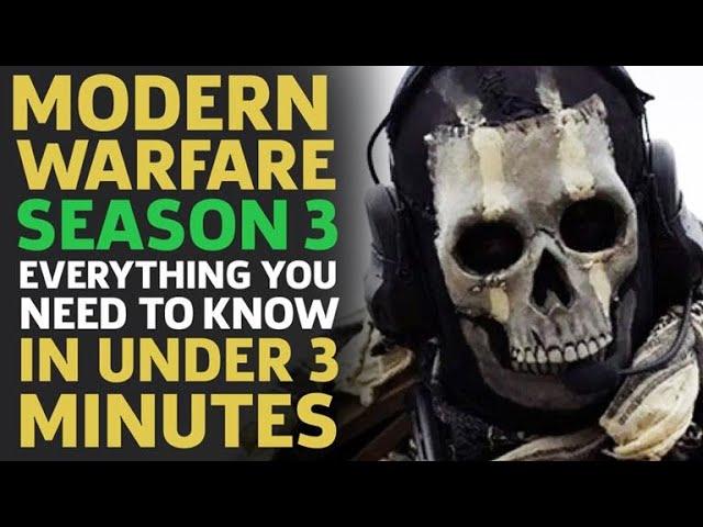 Call Of Duty Modern Warfare Season 3: Everything You Need To Know In Under 3 Minutes