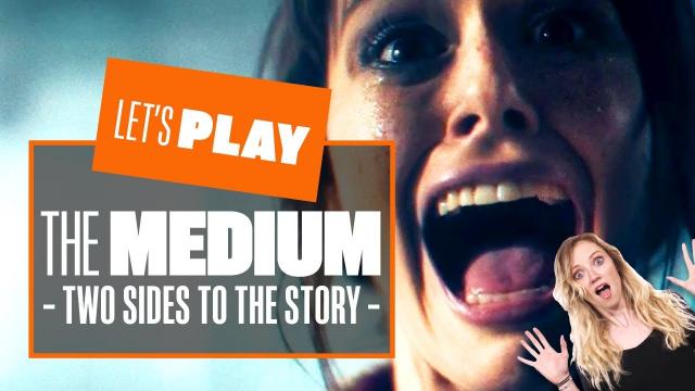 Let's Play The Medium Xbox Series X - The Medium Xbox Series X Intro Gameplay