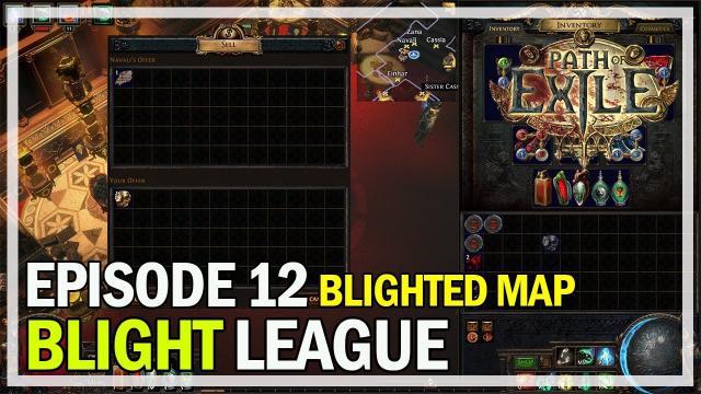 Path of Exile - Blight League Necromancer Episode 12 - Blighted Map