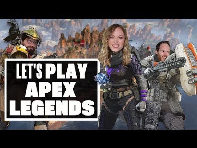 Let's Play Apex Legends for a bit then PUBG coz Apex Legends is borked