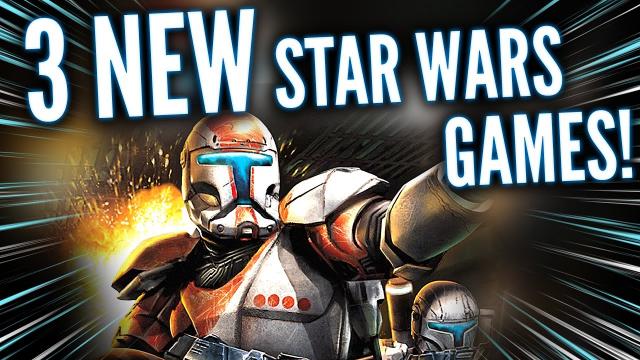 THREE New Star Wars Games OFFICIALLY Announced from Respawn Entertainment!