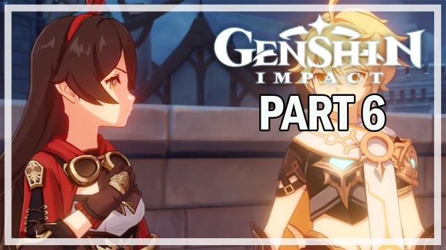 GENSHIN IMPACT - PC Let's Play Part 6 - Gliding Lessons