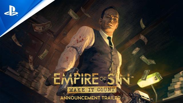 Empire of Sin - Make it Count Announcement Trailer | PS4