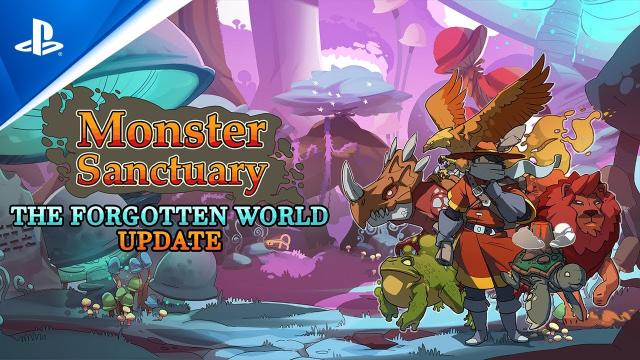 Monster Sanctuary - The Forgotten World Launch Trailer | PS4 Games