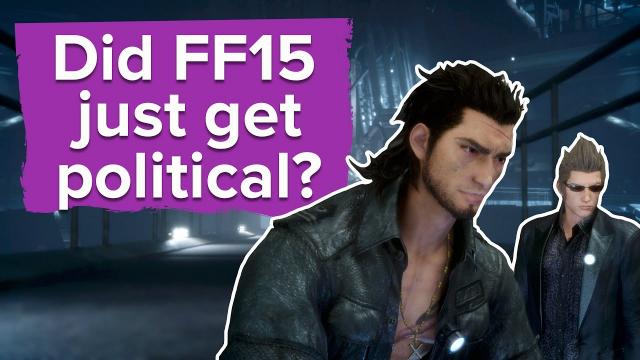 Did Final Fantasy 15 just get political with "Alternative Facts"?