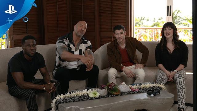 Knowledge is Power - The Jumanji Cast Plays PlayLink! | PS4