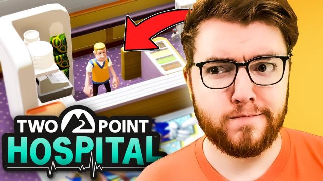 Building a HOSPITAL CAFÉ! | Two Point Hospital (Part 16)