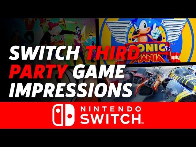 Nintendo Switch Third Party Games Impressions