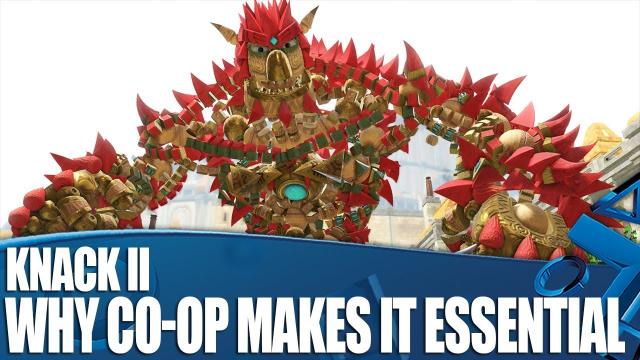 Knack II PS4 Gameplay - Why Co-op Makes It Essential